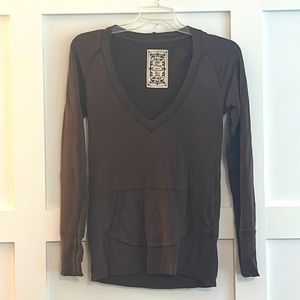 Brown long sleeved shirt